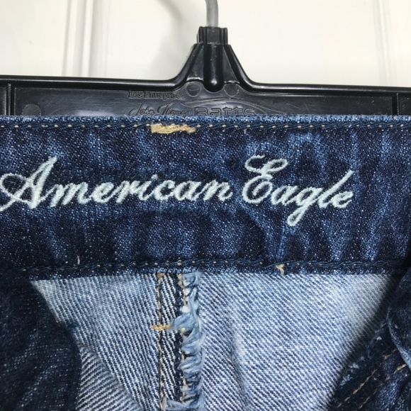 American Eagle Studded Jean Shorts-Size 4 - Picture 4 of 5